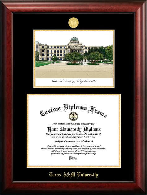 This Picture Frames item by DiplomaFrameAndGifts has 2 favorites from Etsy shoppers. . Tamu diploma frame
